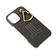 LANVIN en Bleu - Slim Wrap Case with Heart Charm for iPhone 16 [ Gray ]