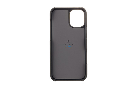 LANVIN en Bleu - Slim Wrap Case with Heart Charm for iPhone 16 Plus [ Gray ]