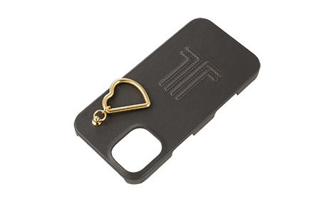 LANVIN en Bleu - Slim Wrap Case with Heart Charm for iPhone 16 Plus [ Gray ]