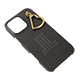 LANVIN en Bleu - Slim Wrap Case with Heart Charm for iPhone 16 Pro Max [ Gray ]