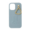 LANVIN en Bleu - Slim Wrap Case with Heart Charm for iPhone 16 [ Light Blue ]