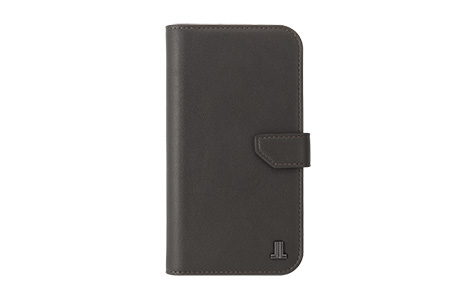 LANVIN COLLECTION - Folio Case Double Lined with MagSafe for iPhone 16 [ Gray ]