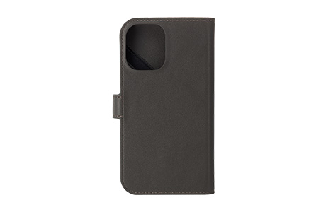 LANVIN COLLECTION - Folio Case Double Lined with MagSafe for iPhone 16 [ Gray ]