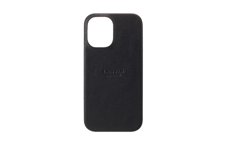 LANVIN COLLECTION - Wrap Case with MagSafe Card Wallet for iPhone 16 [ Black ]