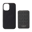 LANVIN COLLECTION - Wrap Case with MagSafe Card Wallet for iPhone 16 [ Black ]