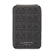 LANVIN COLLECTION - Wrap Case with MagSafe Card Wallet for iPhone 16 [ Black ]