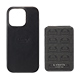 LANVIN COLLECTION - Wrap Case with MagSafe Card Wallet for iPhone 16 Pro [ Black ]