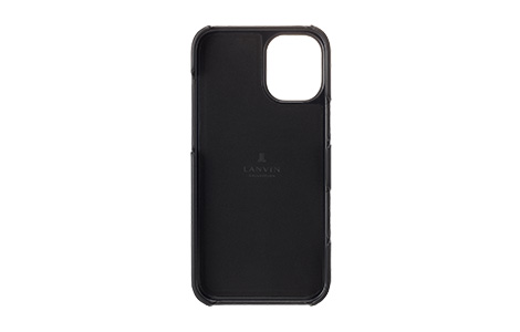 LANVIN COLLECTION - Wrap Case with MagSafe Card Wallet for iPhone 16 Plus [ Black ]