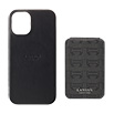 LANVIN COLLECTION - Wrap Case with MagSafe Card Wallet for iPhone 16 Plus [ Black ]