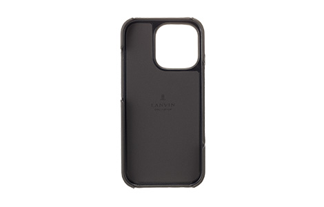 LANVIN COLLECTION - Slim Wrap Case for iPhone 16 Pro [ Gray ]