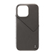 LANVIN COLLECTION - Slim Wrap Case for iPhone 16 Pro Max [ Gray ]