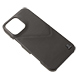 LANVIN COLLECTION - Slim Wrap Case for iPhone 16 Pro Max [ Gray ]