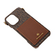 MICHAEL KORS - Wrap Case Pocket with Strap for iPhone 16 [ Brown ]