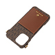 MICHAEL KORS - Wrap Case Pocket with Strap for iPhone 16 [ Brown ]