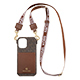 MICHAEL KORS - Wrap Case Pocket with Strap for iPhone 16 [ Brown ]