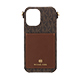 MICHAEL KORS - Wrap Case Pocket with Strap for iPhone 16 Pro [ Brown ]