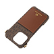 MICHAEL KORS - Wrap Case Pocket with Strap for iPhone 16 Pro [ Brown ]