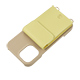 ELLE - Wrap Case with Pouch for iPhone 16 [ Beige~Yellow ]