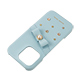 Samantha Thavasa- Wrap Case with Bijou for iPhone 16 Pro [ Light Blue ]