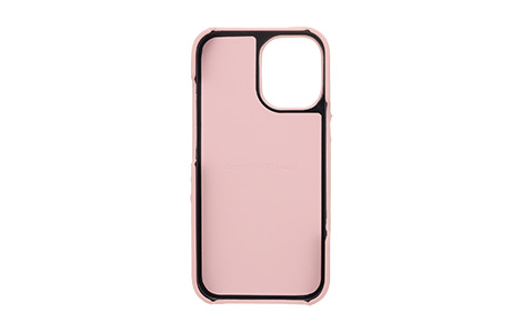 Samantha Thavasa- Wrap Case with Bijou for iPhone 16 [ Salmon Pink ]