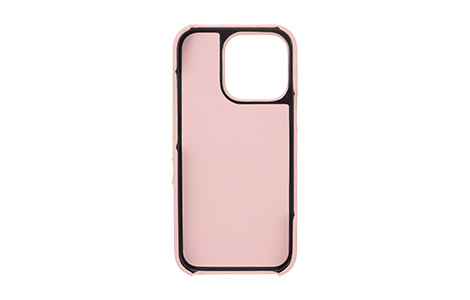 Samantha Thavasa- Wrap Case with Bijou for iPhone 16 Pro [ Salmon Pink ]