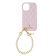 Samantha Thavasa- Wrap Case Heart Quilting with Hand Strap for iPhone 16 [ Lavender Pink ]