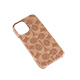 COACH - Slim Wrap Case for iPhone 16 [ Signature C Tan ]