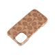 COACH - Slim Wrap Case for iPhone 16 [ Signature C Tan ]