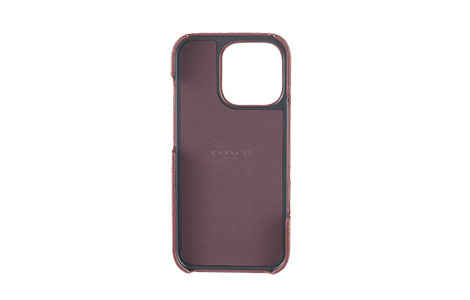 COACH - Slim Wrap Case for iPhone 16 Pro [ Signature C Tan ]