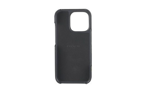 COACH - Leather Slim Wrap Case for iPhone 16 Pro [ Repeat Rexy/Black/Green ]