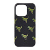 COACH - Leather Slim Wrap Case for iPhone 16 Pro [ Repeat Rexy/Black/Green ]