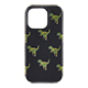 COACH - Leather Slim Wrap Case for iPhone 16 Pro [ Repeat Rexy/Black/Green ]