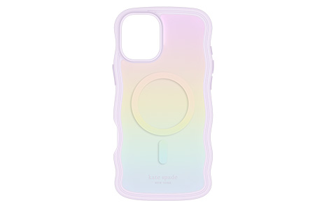 kate spade new york - Wavy Case for iPhone 16 [ Opal Iridescent ]