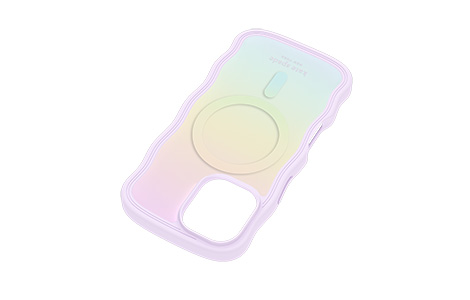 kate spade new york - Wavy Case for iPhone 16 [ Opal Iridescent ]