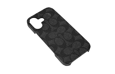 iPhone 17p COACHiRjn[hP[X^SIGNATURE Black