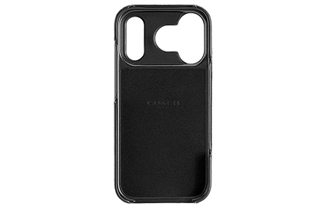 iPhone 17 Prop COACHiRjn[hP[X^SIGNATURE Black
