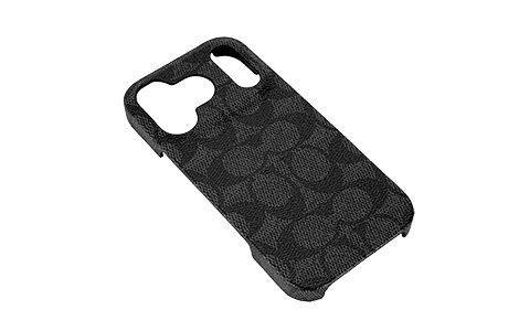 iPhone 17 Prop COACHiRjn[hP[X^SIGNATURE Black