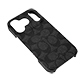 iPhone 17 Prop COACHiRjn[hP[X^SIGNATURE Black