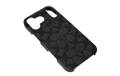 iPhone 17 Pro Maxp COACHiRjn[hP[X^SIGNATURE Black