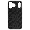 iPhone 17 Pro Maxp COACHiRjn[hP[X^SIGNATURE Black