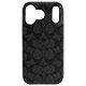 iPhone 17 Pro Maxp COACHiRjn[hP[X^SIGNATURE Black