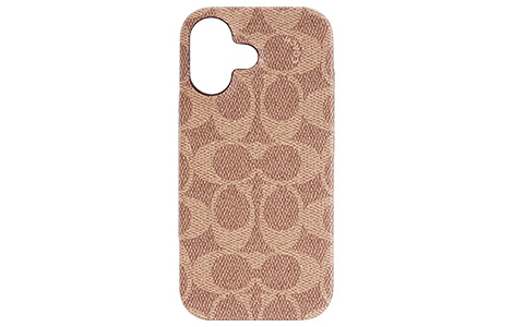 iPhone 17p COACHiRjn[hP[X^SIGNATURE Brown