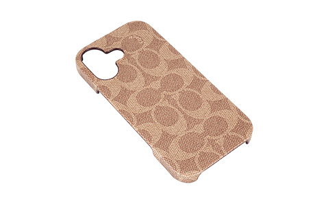 iPhone 17p COACHiRjn[hP[X^SIGNATURE Brown