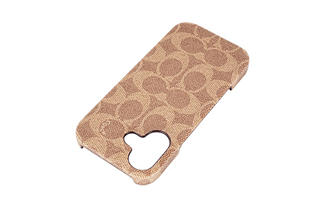 iPhone 17p COACHiRjn[hP[X^SIGNATURE Brown