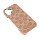 iPhone 17p COACHiRjn[hP[X^SIGNATURE Brown