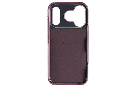 iPhone 17 Prop COACHiRjn[hP[X^SIGNATURE Brown