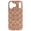 iPhone 17 Pro Maxp COACHiRjn[hP[X^SIGNATURE Brown