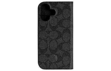 iPhone 17p COACHiRjubN^CvP[X^SIGNATURE Black