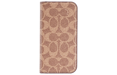iPhone 17p COACHiRjubN^CvP[X^SIGNATURE Brown