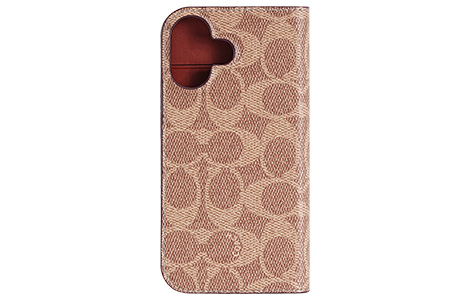 iPhone 17p COACHiRjubN^CvP[X^SIGNATURE Brown